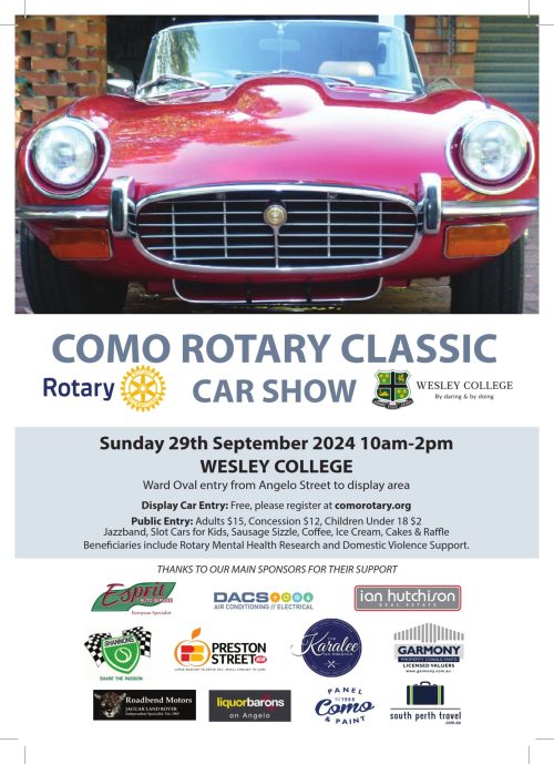 Como Rotary Car Show